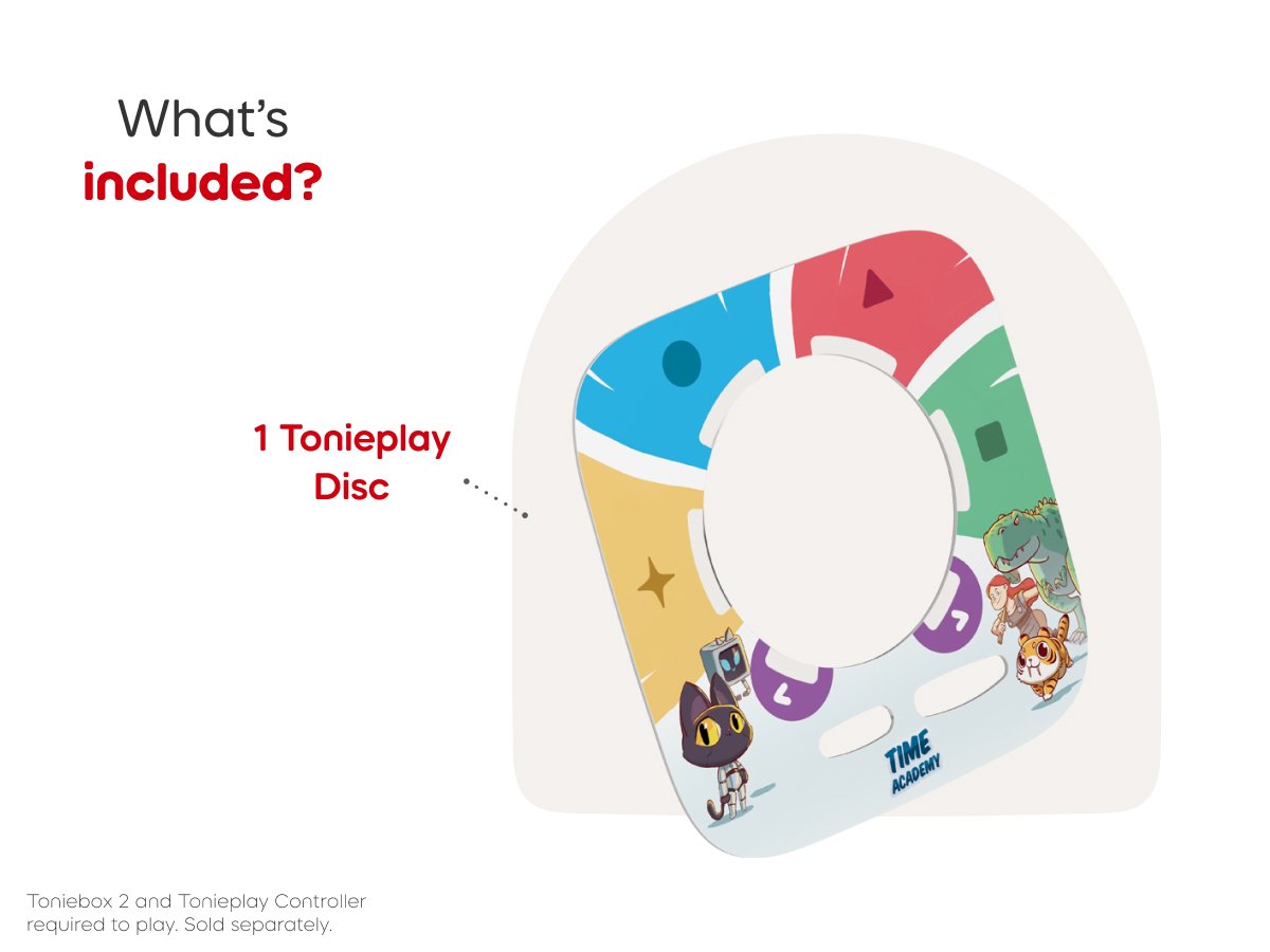 Tonies - Tonieplay Tijd Academie Engelse Toniebox2 Spel