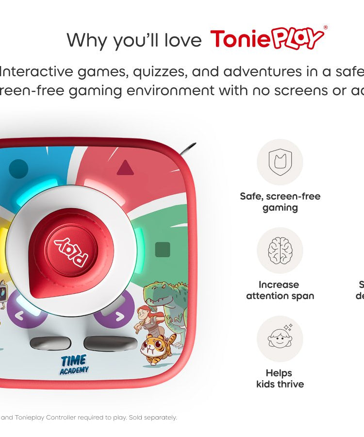 Tonies - Tonieplay Tijd Academie Engelse Toniebox2 Spel