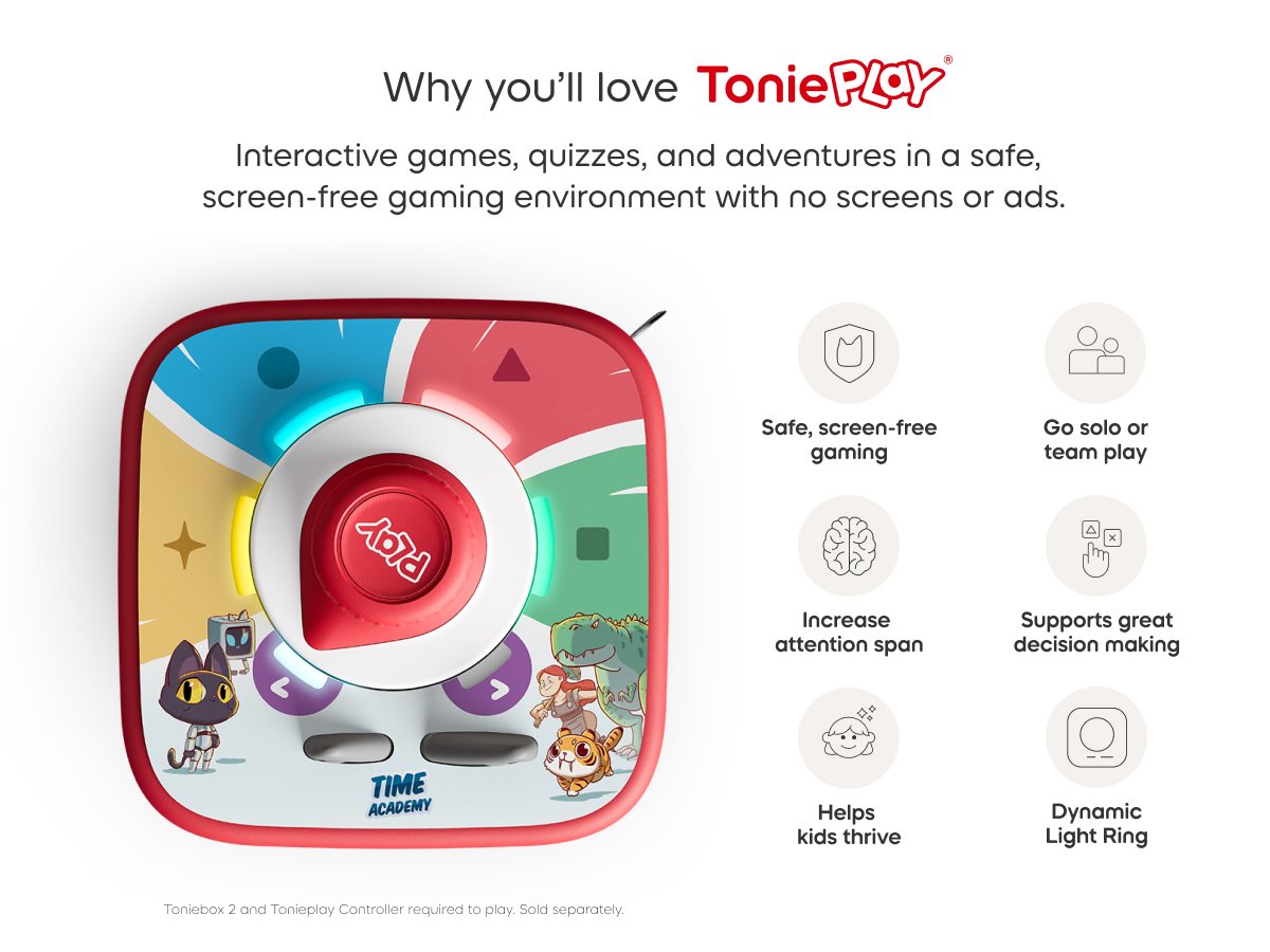 Tonies - Tonieplay Tijd Academie Engelse Toniebox2 Spel