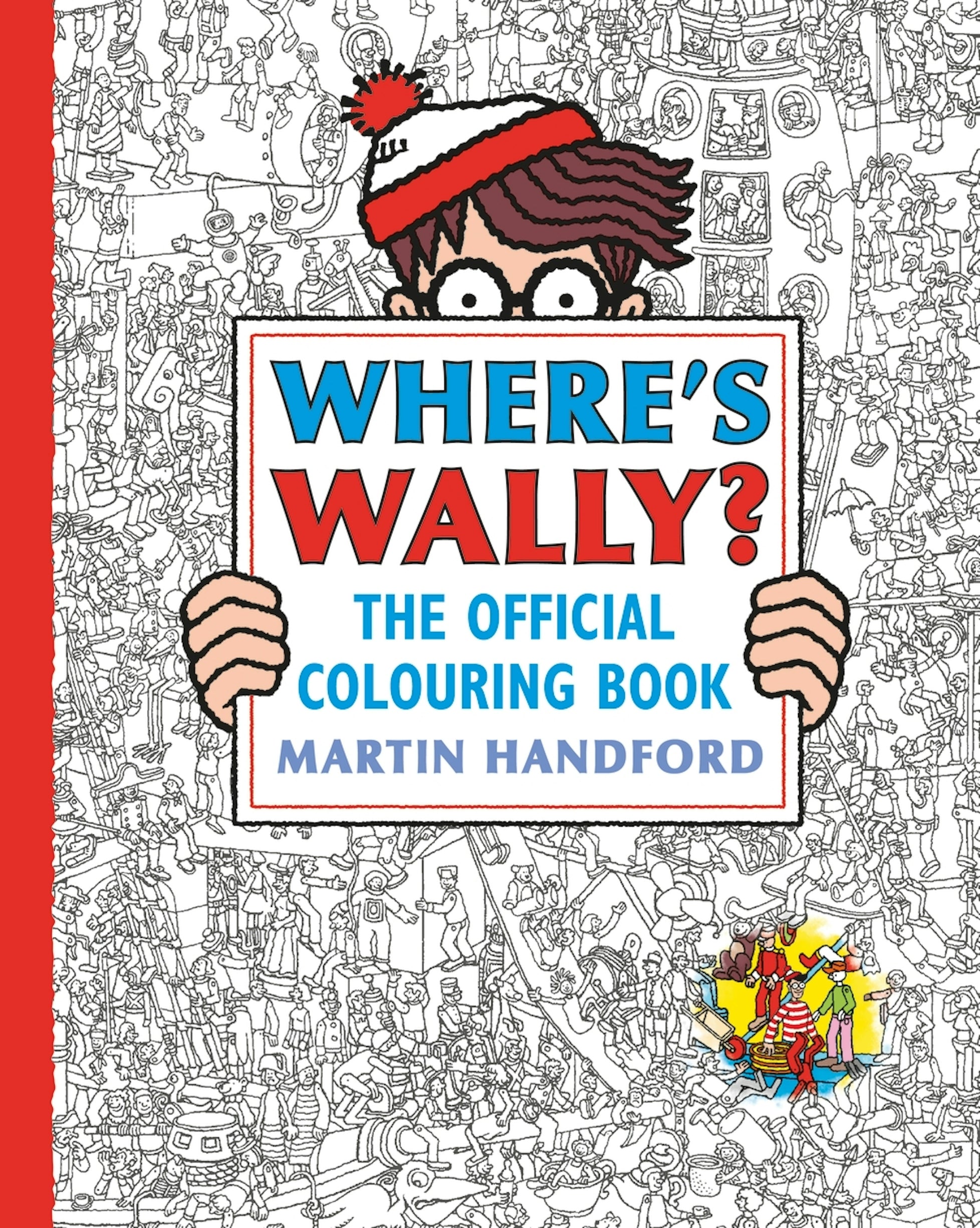 Waar is Wally? Het Officiële Kleurboek