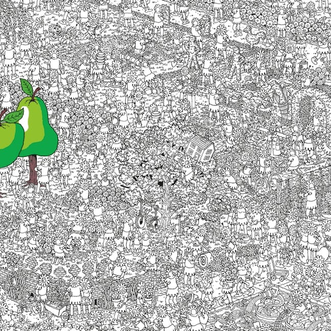 Waar is Wally? Het Officiële Kleurboek