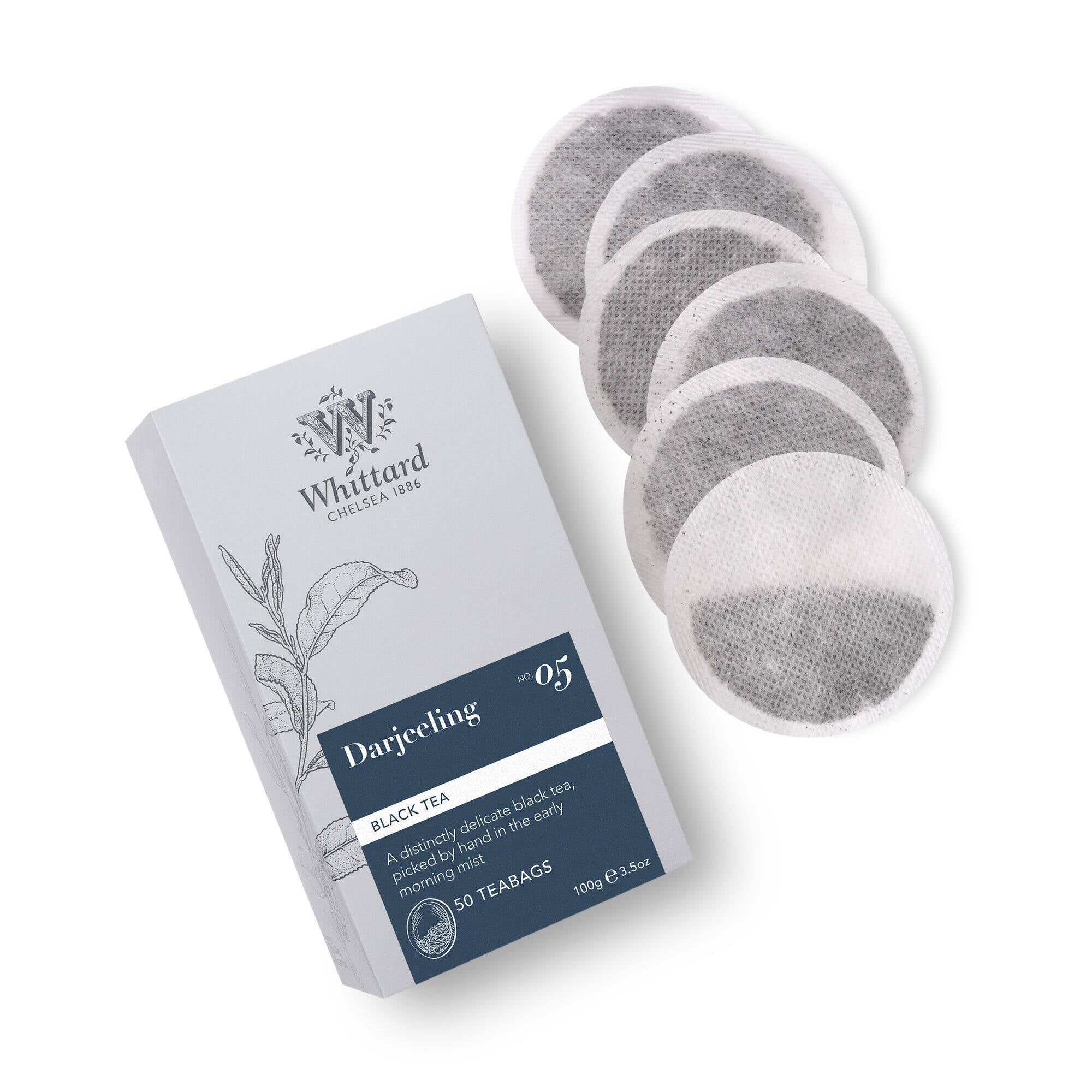 Whittard Chelsea - Darjeeling 50 Traditionele Oorspronkelijke Engelse Thee