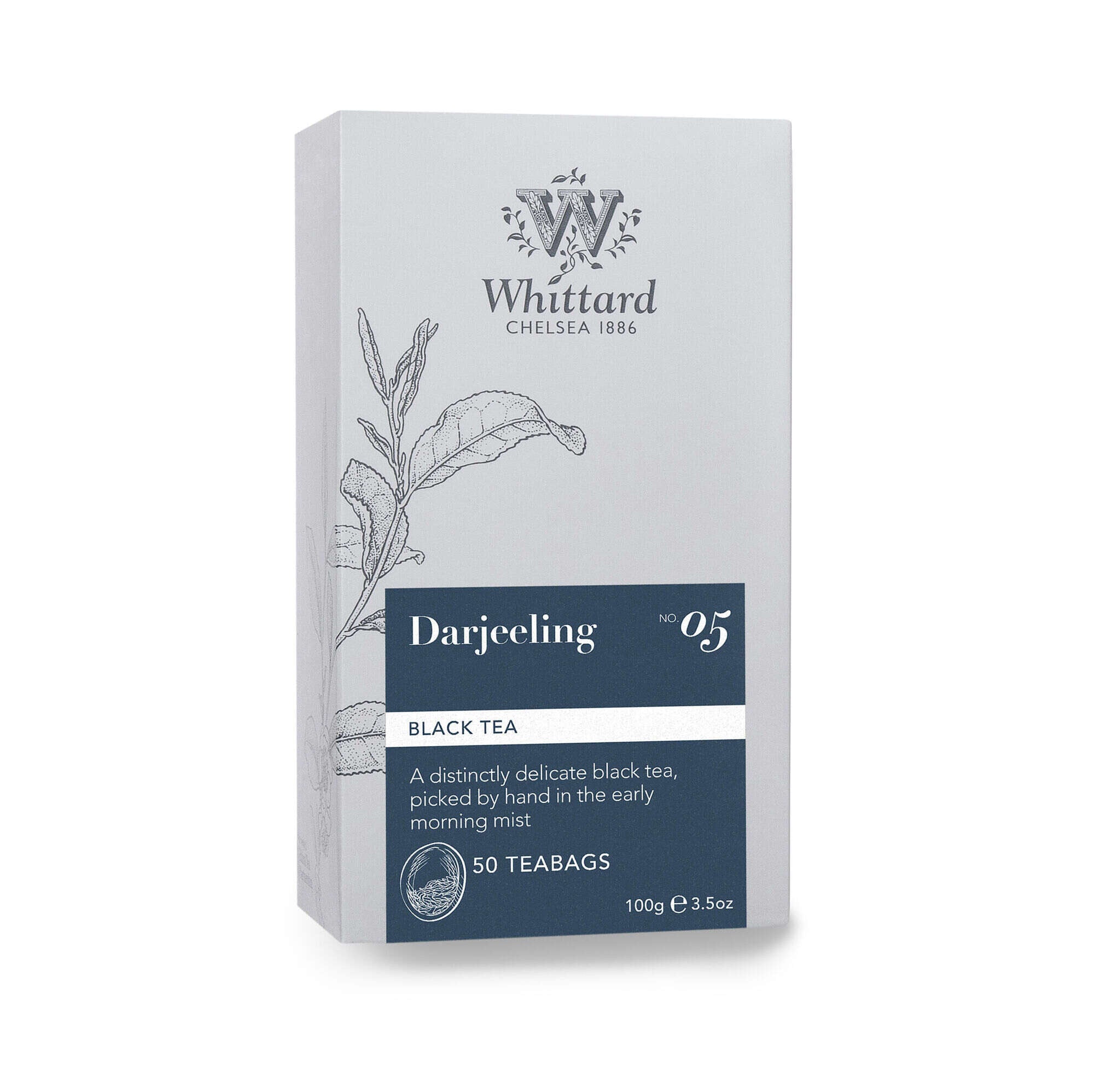 Whittard Chelsea - Darjeeling 50 Traditionele Oorspronkelijke Engelse Thee