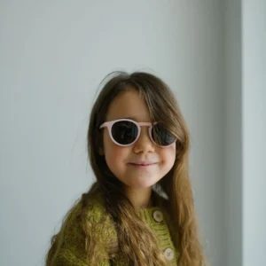 Leosun - Soft Pembe Polarize UV400 Çocuk Güneş Gözlüğü 3-8 Yaş